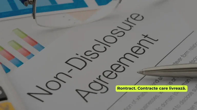 exemplu clauze esențiale într-un NDA