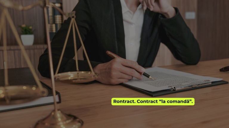 comandă contract personalizat de avocat