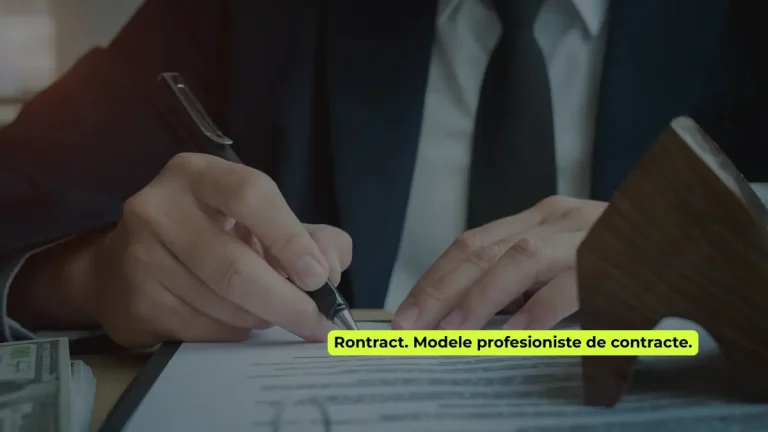 persoană semnează modele contracte comerciale