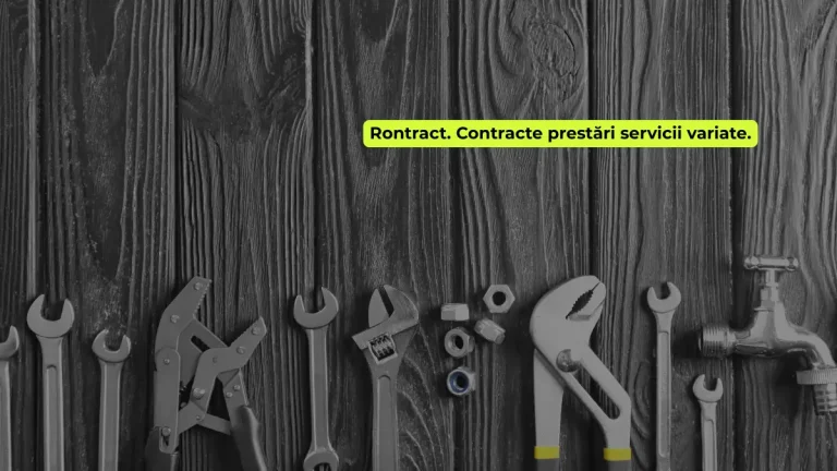 model contract prestări servicii diverse