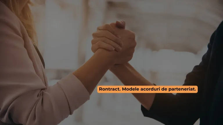 parteneri folosesc acord de parteneriat model