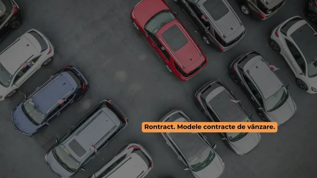 mașini vândute cu contract vânzare cumpărare auto editabil