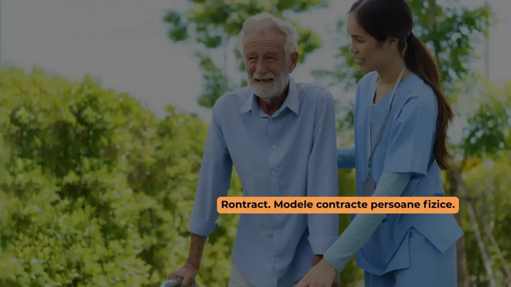 model contract de întreținere