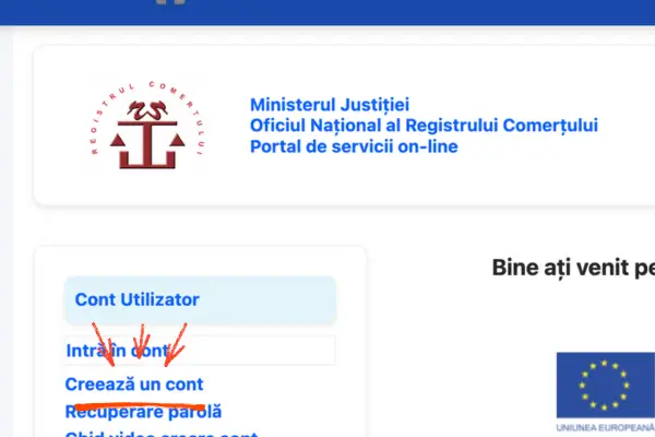 creează cont online recom