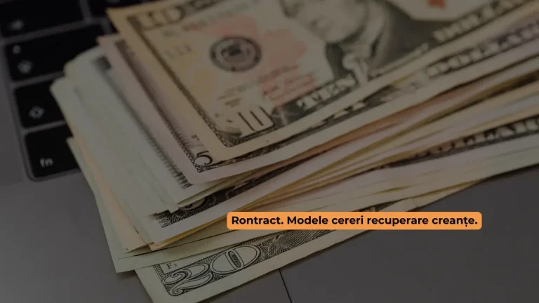 exemplu model somație de plată facturi restante